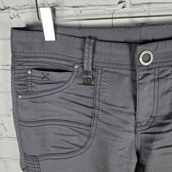 ARMANI EXCHANGE | skinny moto style pants - Picture 3 of 10